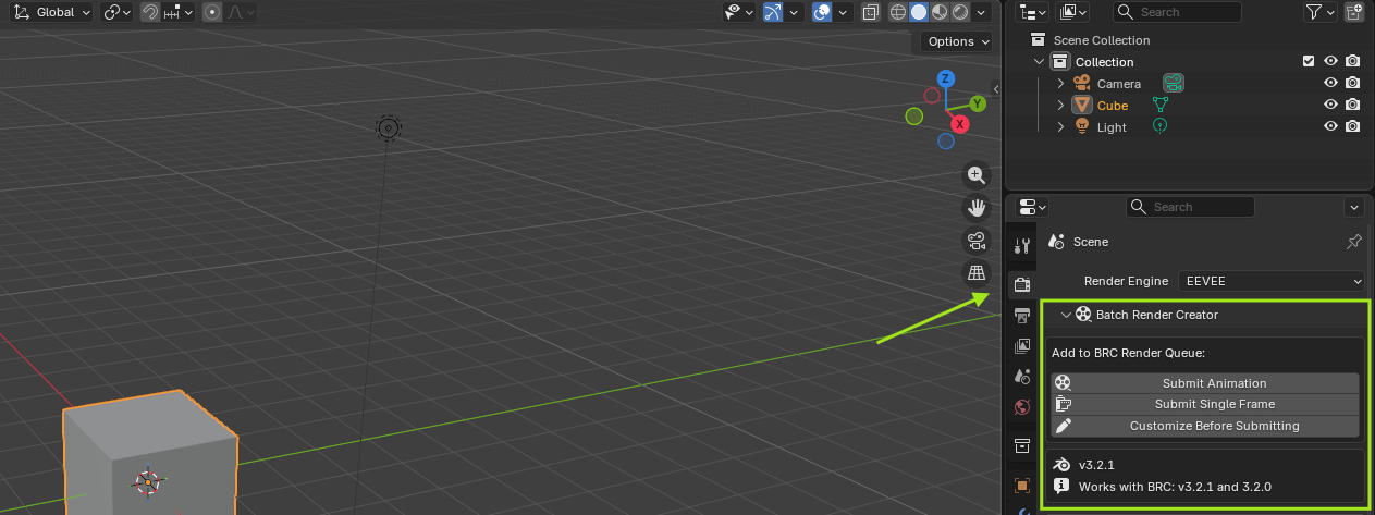 Blender Properties Menu