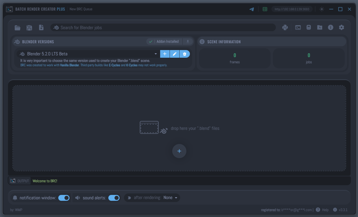 Batch Render Creator v3 Screenshot