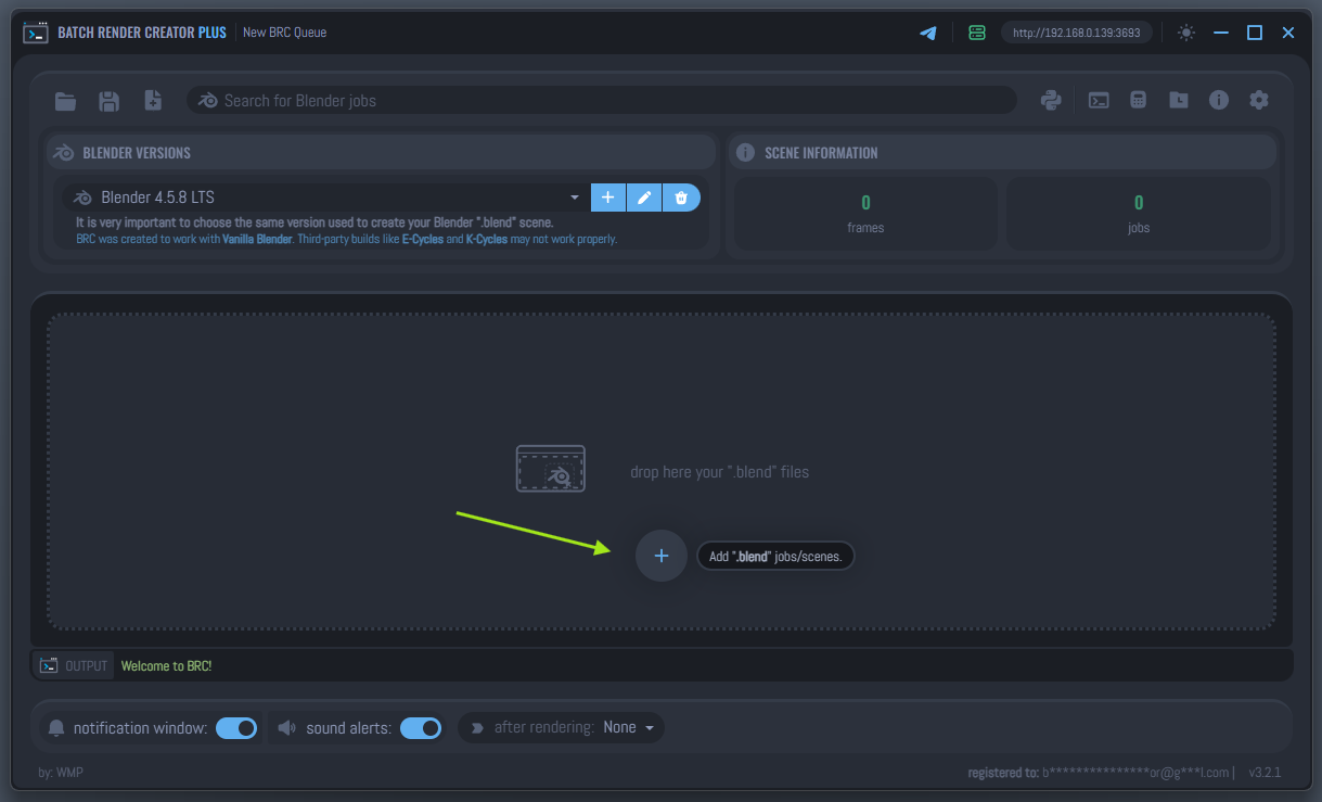 Add Blender Jobs