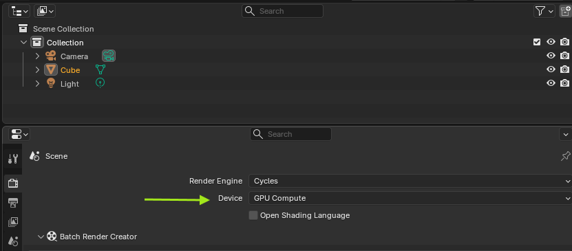 Define GPU Mode